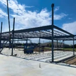 Great Bend Innovation Center structural steel